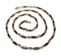 Collier Homme 9KT in Or jaune Ceramica 9K CER N 50 CM MB UTC TOT